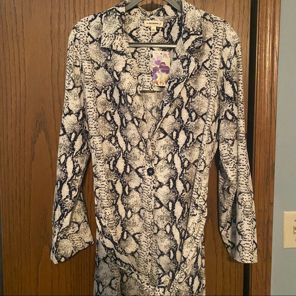 Sold!! Snake print jacket